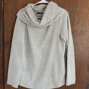Tommy Hilfiger turtle/cowl neck grey sweater sizeM
